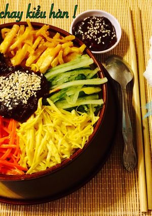 Hình của món Cơm trộn chay kiểu hàn !.