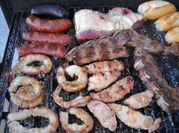 Una foto de parrillada al limón