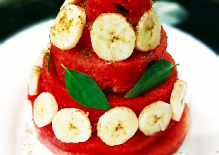 Watermelon cake