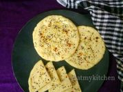 A picture of baked flatbread
