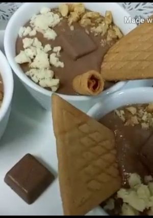 A picture of Chocolate pudding.