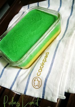 Foto resep Puding Lumut Vla Durian