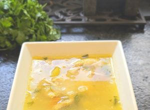 Una foto de Sopa de pollo Venezolana a lo Maga