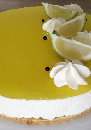 Une photo de Cheesecake au citron