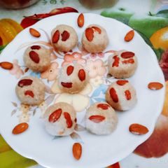 A picture of High protein healthy nutritious sorghun(Jowar) ladoo.