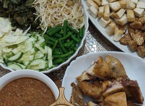 Gambar Pecal Ayam Kuah Sate - Mottainai