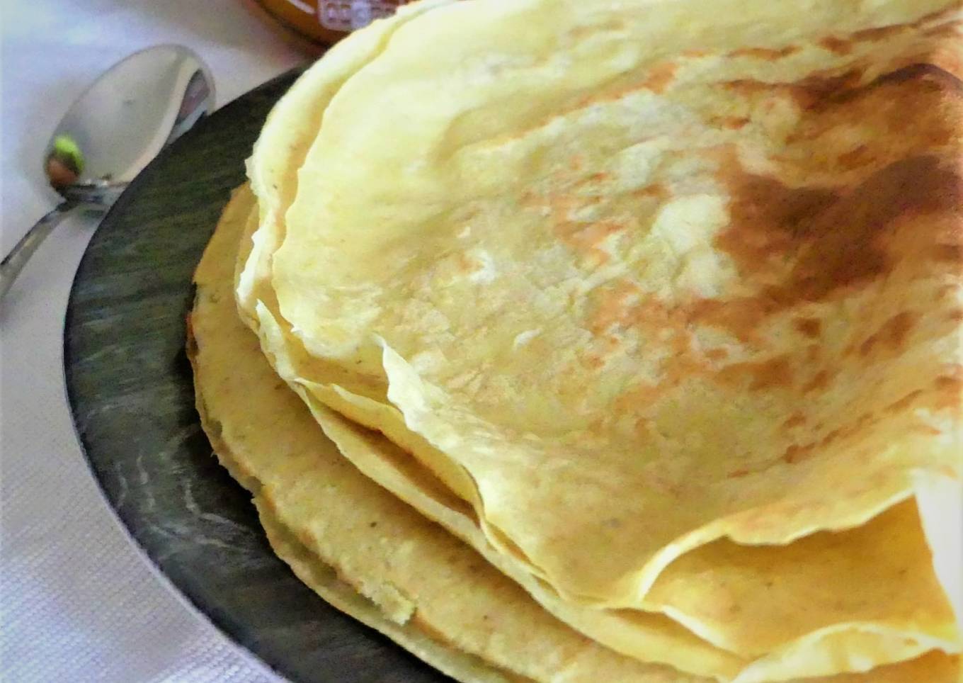 Crêpes légère sans matière grasse