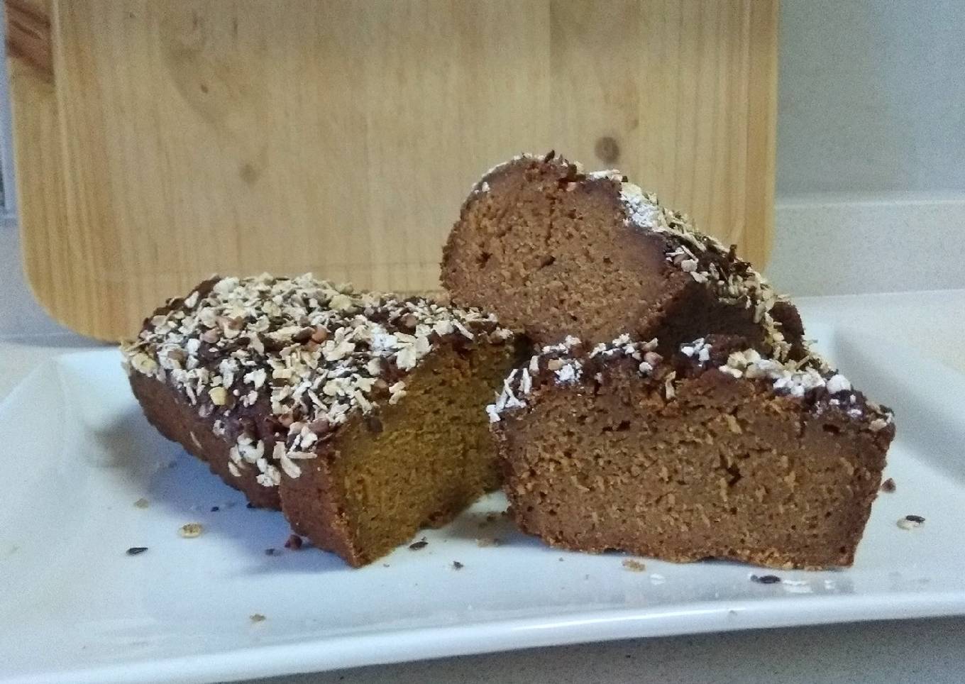 Pan de avena y calabaza