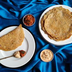 A picture of Adai Dosa.