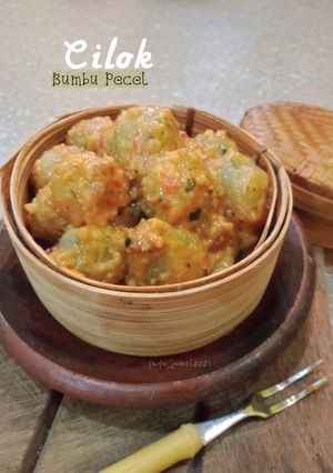 Foto resep Cilok simpel Bumbu Pecel