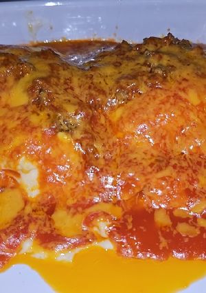 Una foto de Lasaña de carne