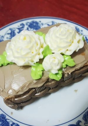 รูปของ เค้กตะกร้าดอกมะลิสำหรับคุณแม่ Jasmine Butter Cake #ฝีมือลูก
