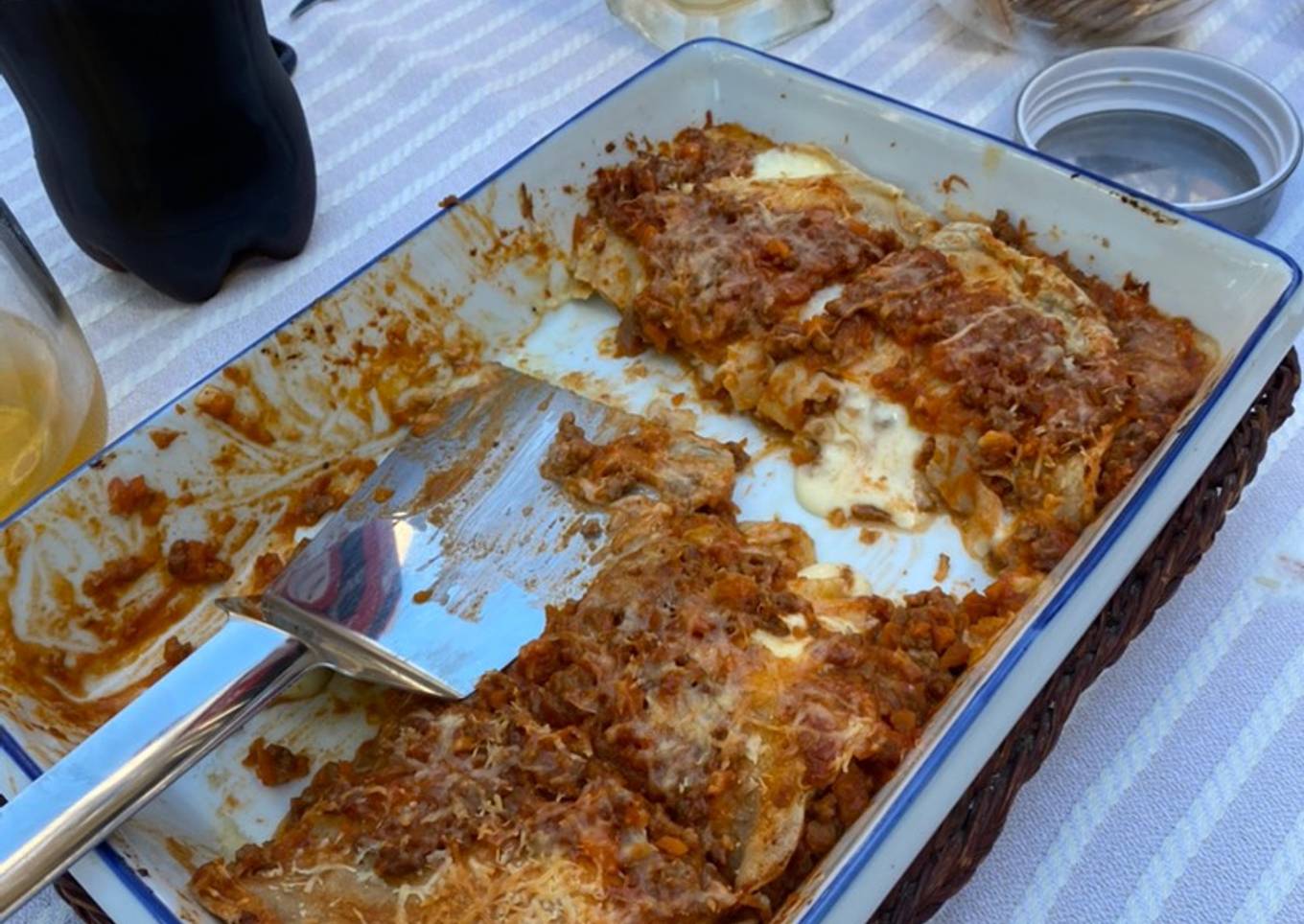 Lasagna de carne picada