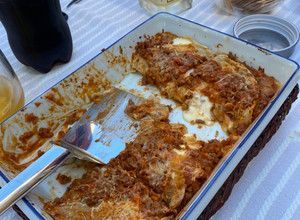 Una foto de Lasagna de carne picada