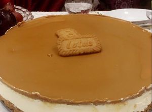 صورة لوصفة شيز كيك اللوتس على طريقتي