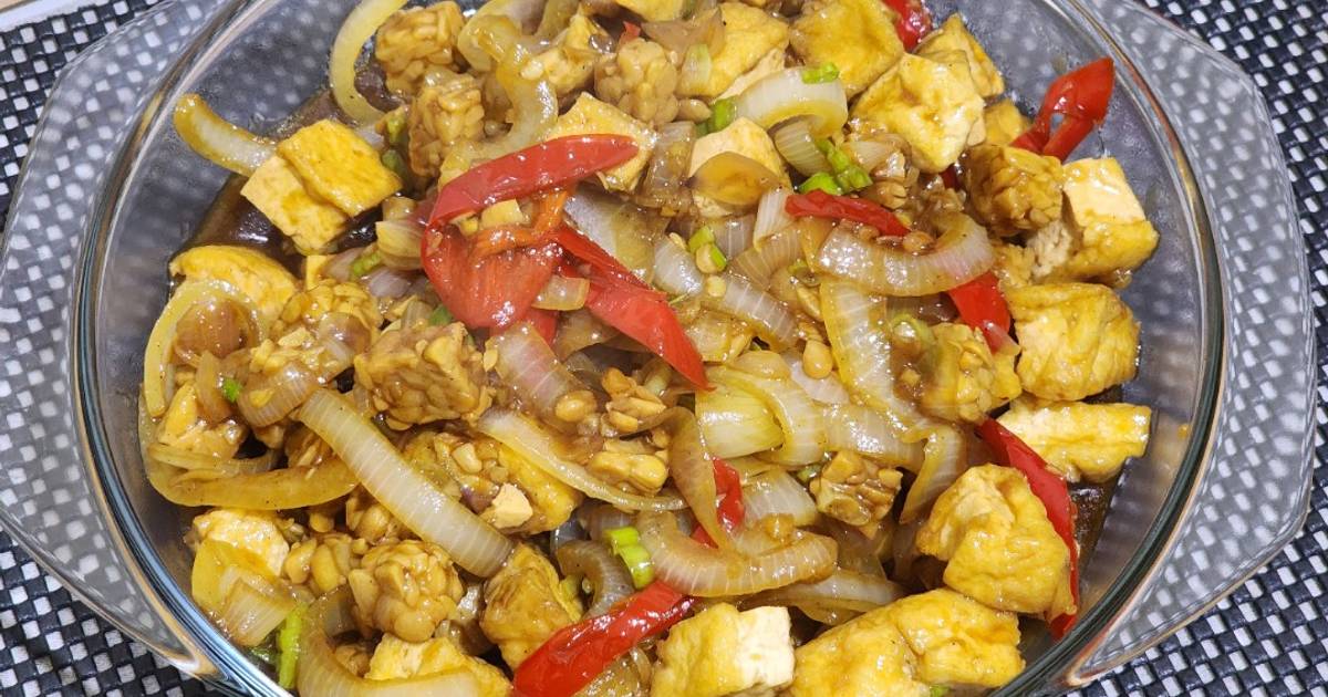Resep Tahu Tempe Saus Tiram Paling Praktis dan Simple