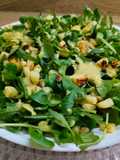 Ensalada de chirivía y canónigos