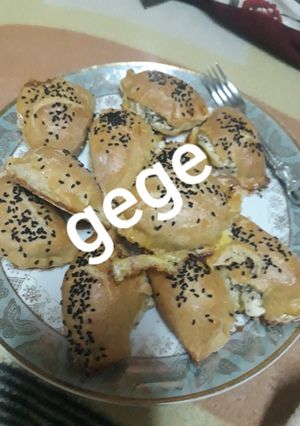 صورة لوصفة بوريك بالجبنة وحبة البركة