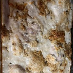 A picture of Baked Chicken Breasts and Mushroom Soup.