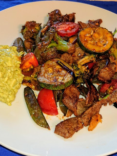 Tacos minute steak csíkok guacamoléval - LC recept fotója