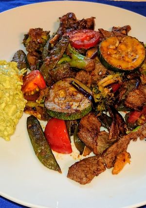 Tacos minute steak csíkok guacamoléval - LC recept fotója