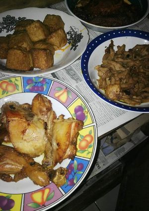 Foto resep Ayam Tempe Usus bumbu Bacem