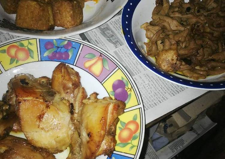 Resep Ayam  Tempe Usus bumbu Bacem oleh Dinda Yuli Andriani 