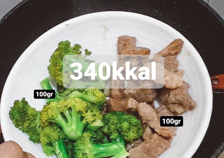 Diet friendly daging brokoli