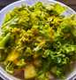 Cara Membuat Green Salad with (stevia) Mustard dressing Kekinian