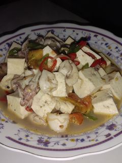 Foto resep Tumis Kuah Asin Cumi Tahu