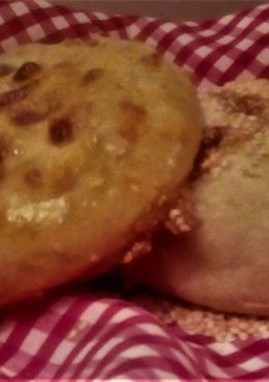Una foto de Focaccia con Queso🧀y Ajonjolí