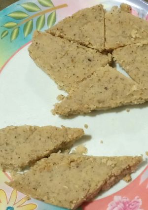 A picture of Homemade Coconut burfi.