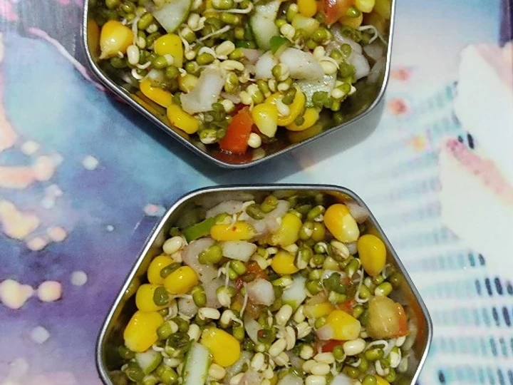 Easy Steps Prepare|Recipe} Sprouts salad, Make You Drink