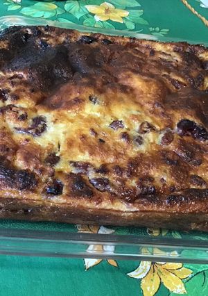 Une photo de Pudding aux cerises et vanille