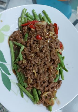 Foto resep Tumis buncis daging