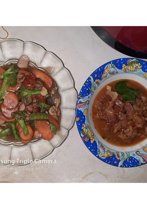 Foto resep Tumis Brokoli dan Daging Pedas Gurih