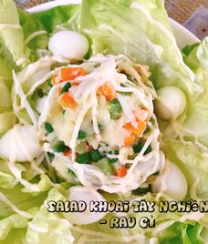 salad đậu hà lan