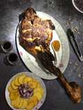 Roasted lamb