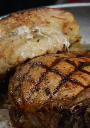 Una foto de Chuletas rellenas