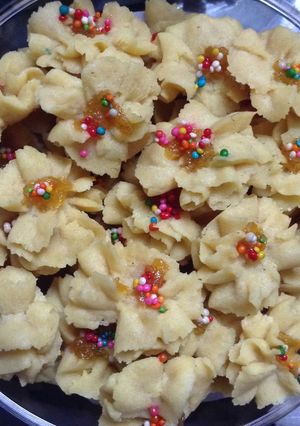 Foto resep Semprit mawar