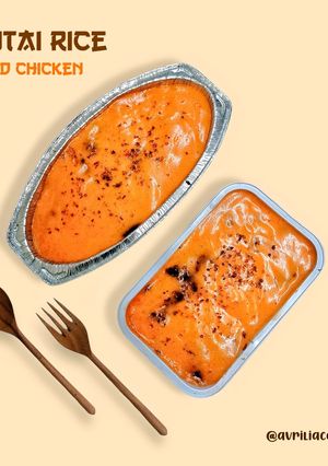 Foto resep Mentai Rice Fried Chicken