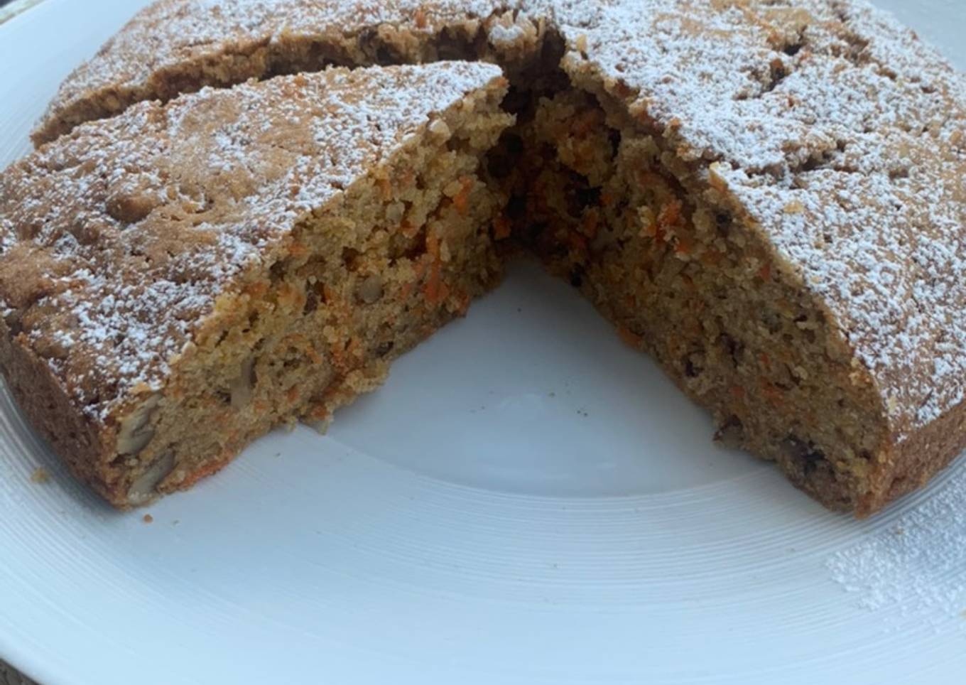 Carrot cake aux noix