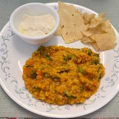 Durga Pooja Special Bhoger Khichuri (Satvik Khichuri)-レシピのメイン写真