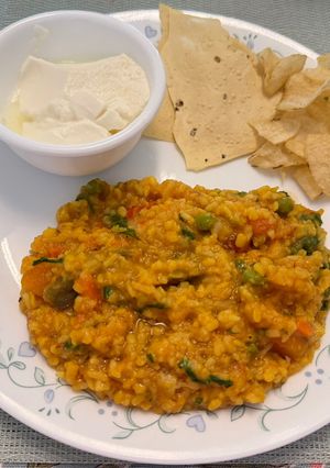 A picture of Durga Pooja Special Bhoger Khichuri (Satvik Khichuri).