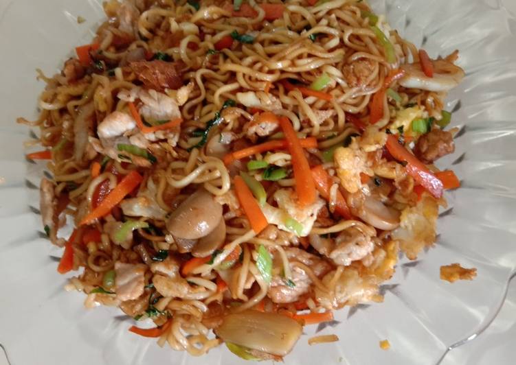 Bagaimana Menyiapkan Mie goreng telur instant yang Bisa Manjain Lidah