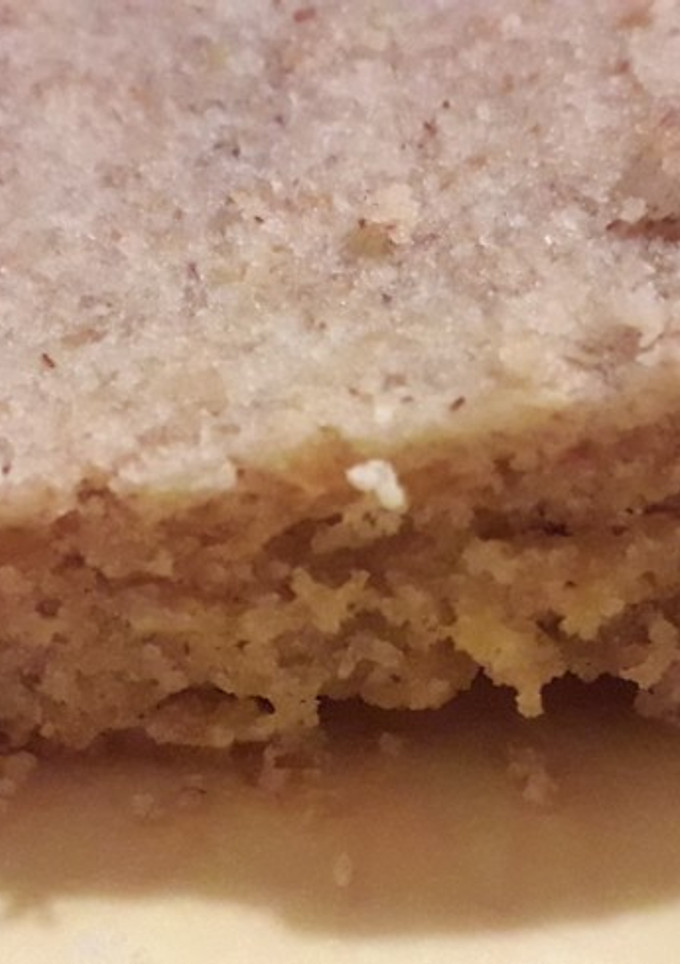 Una foto de Brownie de limón integral... versión súper ácida