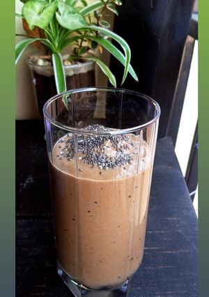 A picture of AVOCADO MOCHA smoothie.