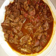 A picture of Stewed beef.