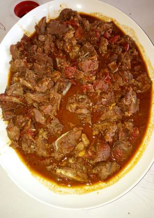 A picture of Stewed beef.