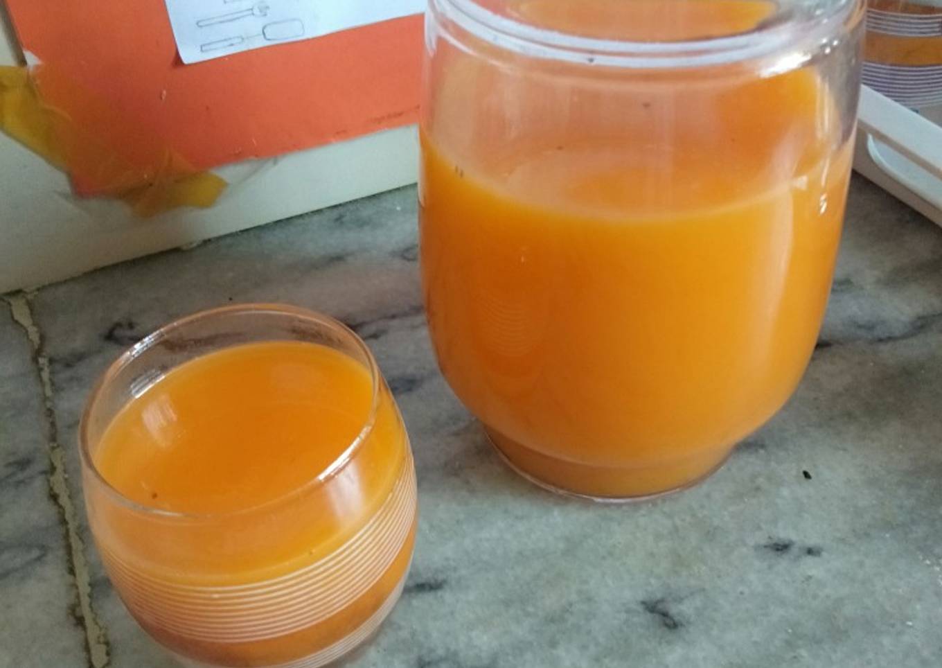 Orange and Mango Slush